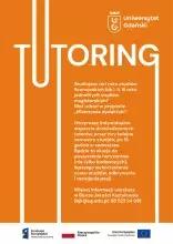 Tutoring - plakat