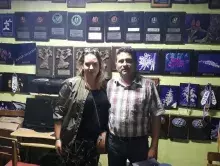 Monika Lipińska i Fredy Archila