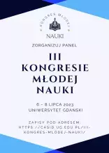 III Kongres Młodej Nauki - plakat