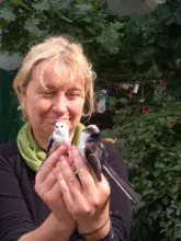 Z raniuszkami. Foto: archiwum Magdalena Remisiewicz