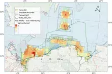 Gęstość zasiedlenia ptaków (mapka)