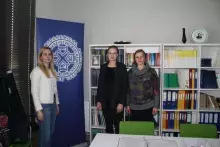 od lewej strony: dr Sylwia Klińska-Bąchor, dr Weronika Babińska-Wensierska, dr Ewa Piotrowska