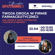 Zaproszenie na Warsztaty Akademia Servier - plakat