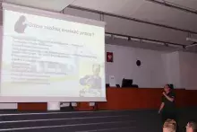 Mateusz Puchalski, student III roku kierunku Biologia