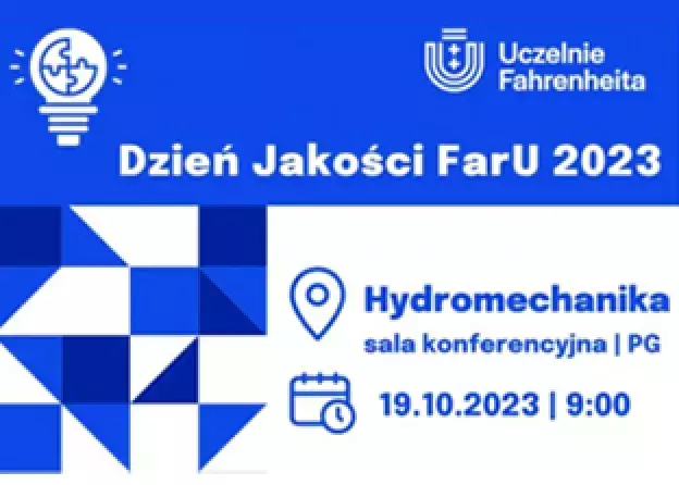 Konferencja „Dzień Jakości FarU” już wkrótce