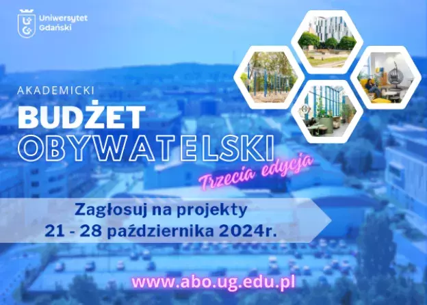 Trzecia edycja Akademickiego Budżetu Obywatelskiego Uniwersytetu Gdańskiego