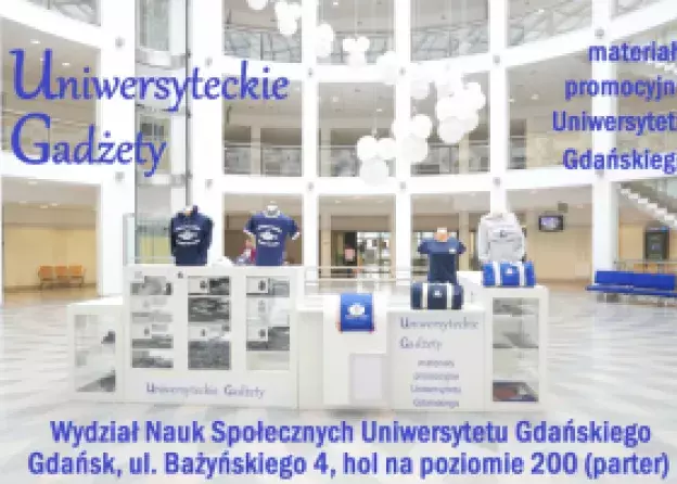 Uniwersyteckie Gadżety - sklepik z materiałami promocyjnymi UG