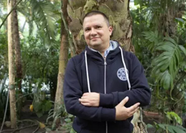 Dr hab. Piotr Rutkowski o roślinach z oliwskiej palmiarni