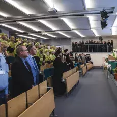 Wypełnione Auditorium Biologicum