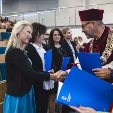 Wręczenie nagrody JM Rektora Uniwersytetu Gdańskiego
