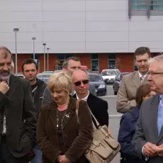 Uroczystość wmurowania aktu erekcyjnego pod nowy budynek Wydziału Biologii (19.05.2008)