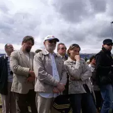 Uroczystość wmurowania aktu erekcyjnego pod nowy budynek Wydziału Biologii (19.05.2008)