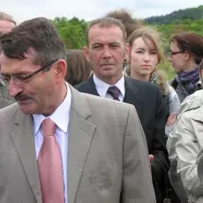 Uroczystość wmurowania aktu erekcyjnego pod nowy budynek Wydziału Biologii (19.05.2008)