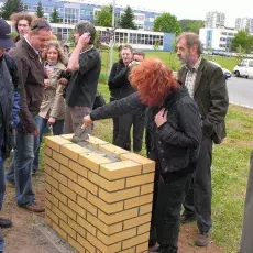 Uroczystość wmurowania aktu erekcyjnego pod nowy budynek Wydziału Biologii (19.05.2008)