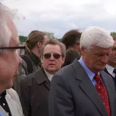 Uroczystość wmurowania aktu erekcyjnego pod nowy budynek Wydziału Biologii (19.05.2008)
