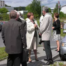 Uroczystość wmurowania aktu erekcyjnego pod nowy budynek Wydziału Biologii (19.05.2008)
