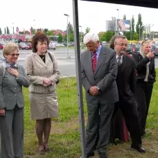 Uroczystość wmurowania aktu erekcyjnego pod nowy budynek Wydziału Biologii (19.05.2008)