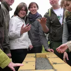 Uroczystość wmurowania aktu erekcyjnego pod nowy budynek Wydziału Biologii (19.05.2008)