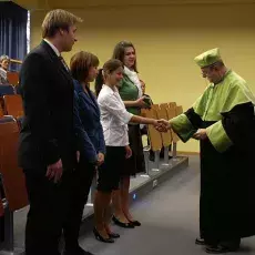 Inauguracja roku akademickiego na Wydziale Biologii (02.10.2008)