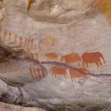 Buszmeńskie malowidła - Góry Cederberg