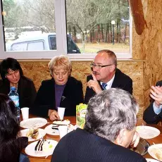 Wyjazdowe posiedzienie Rady Wydziału w Marszewie (04.12.2009)