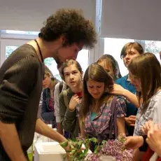 VIII Bałtycki Festiwal Nauki - budynek przy ulicy Kładki w Gdańsku (28.05.2010)