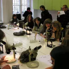 VIII Bałtycki Festiwal Nauki - budynek przy ulicy Kładki w Gdańsku (28.05.2010)