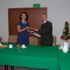 Podpisanie umowy o współpracy edukacyjnej między Wydziałem Biologii UG a II Liceum Ogólnokształcącym w Elblągu (06.07.2010)