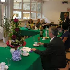Podpisanie umowy o współpracy edukacyjnej między Wydziałem Biologii UG a II Liceum Ogólnokształcącym w Elblągu (06.07.2010)