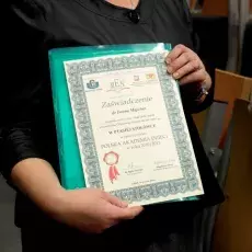 Zaświadczenie o udziale w projekcie