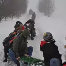 Zimowy kulig 2011 (08.01.2011)