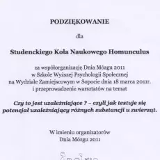 Dzień Mózgu 2011 (18.03.2011)