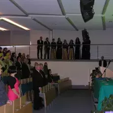 "Gaude Mater Polonia" w wykonaniu Chóru Uniwersytetu Gdańskiego