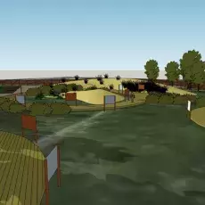 Wizualizacja projektu wydmy