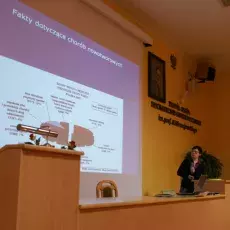 11.03.2010r, Zespół Szkół Mechaniczno-Informatycznych w Lęborku, wykład prof UG, dr hab. A. Herman-Antosiewicz pt.: "Czy dieta wpływa na nowotwory?"