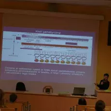 11.03.2010r, Zespół Szkół Mechaniczno-Informatycznych w Lęborku, wykład prof UG, dr hab. A. Herman-Antosiewicz pt.: "Czy dieta wpływa na nowotwory?"