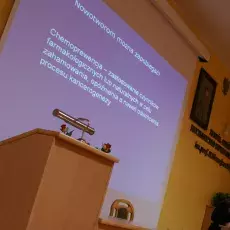11.03.2010r, Zespół Szkół Mechaniczno-Informatycznych w Lęborku, wykład prof UG, dr hab. A. Herman-Antosiewicz pt.: "Czy dieta wpływa na nowotwory?"