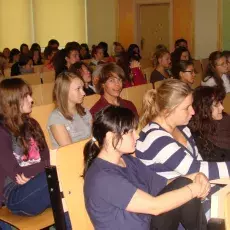 05.10.2011r, III LO w Sopocie, wykład dr Iwony Głażewskiej- "Czy rodowody mówią prawdę?"