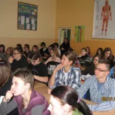 09.01.2012r, III LO w Gdańsku, wykład dr Elżbiety Zielińskiej - "Chemiczna broń roślin"