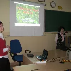 09.01.2012r, III LO w Gdańsku, wykład dr Elżbiety Zielińskiej - "Chemiczna broń roślin"
