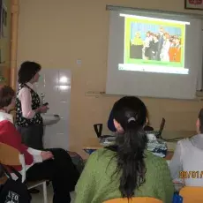 09.01.2012r, III LO w Gdańsku, wykład dr Elżbiety Zielińskiej - "Chemiczna broń roślin"