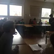 20.12.2012r, Sopockie Szkoły Autonomiczne, wykład dr Beaty Guzow-Krzemińskiej - "Odkrywanie tajemnic partnerów porostowych" fot. Hanna Ćwikałowska