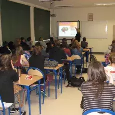 10.01.2013r, IV LO w Gdyni, wykład prof. UG, dr hab. Edyty Jurkowlaniec-Kopeć - "Tajemnice snu" fot. Małgorzata Turyn