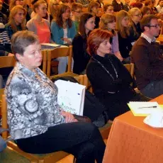 04.12.2013r, II LO w Słupsku, wykład dr Piotra Cubera - "Mieszkańcy i goście naszych ogrodów i domów" oraz dr Wojciecha Glaca - "Neurobiologia miłości" fot. Warcisław Machura, Sylwia Skocelas