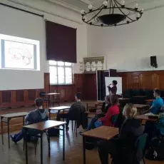 V LO w Gdańsku, wykład prof. UG dr hab. Danuty Lewandowskiej - pt. "Jak mózg steruje naszym zachowaniem"