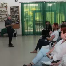 I LO w Kartuzach , wykład dr Luis Rios Hernandez - "The anaerobic digestion of vegetative biomass for the production of an alter
