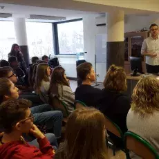 Gdańskie Liceum Autonomiczne, wykład prof. dr hab. Martina Kukwy - "Znane i mniej znane sposoby wykorzystania grzybów przez czło