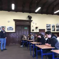II LO w Sopocie, wykład dr Wojciecha Glaca - "Stres – z nim źle, bez niego jeszcze gorzej"