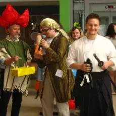 Ludzie poprzebierani